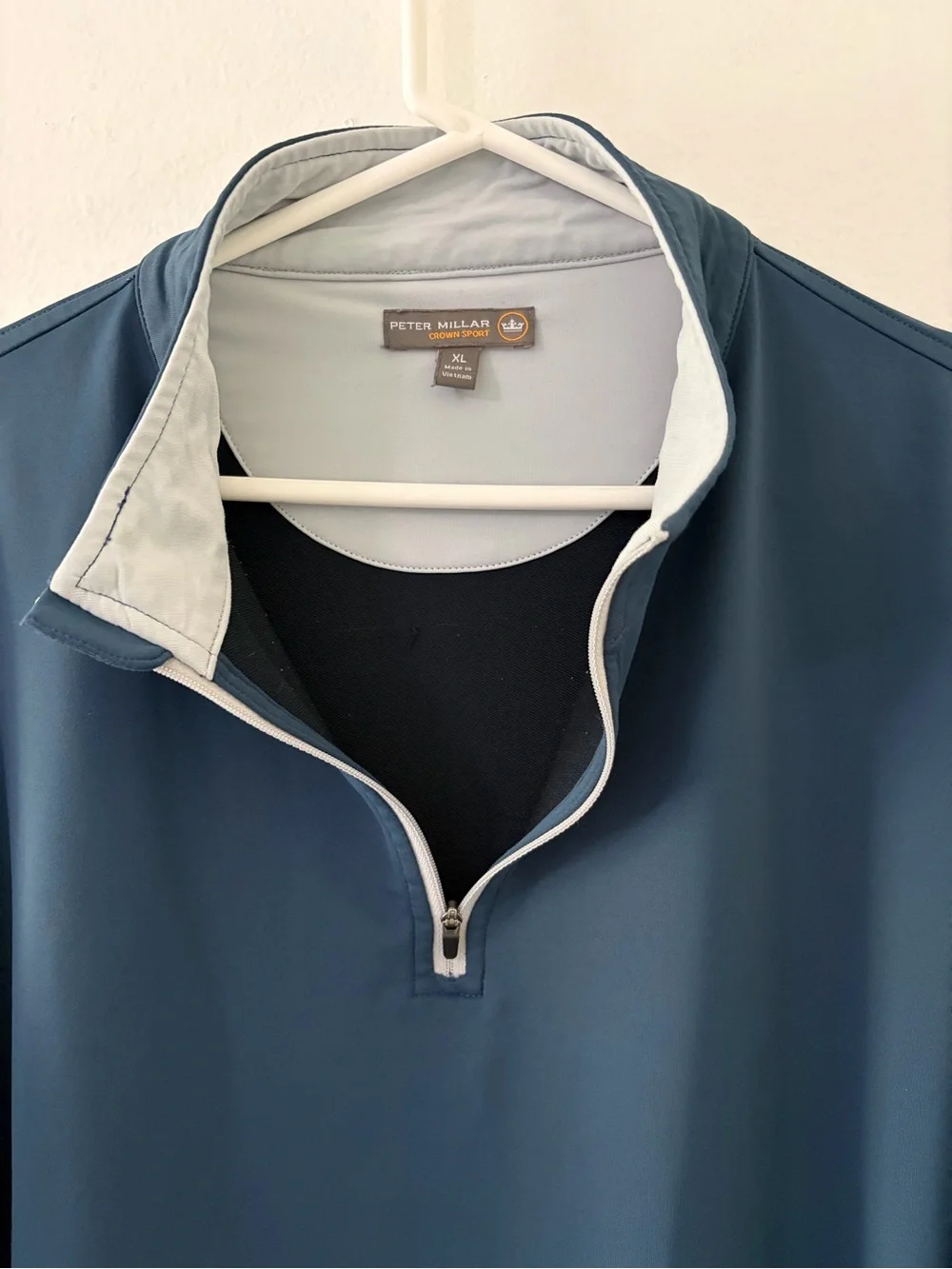 Peter Millar Lightweight Performance Quarter-Zip Pullover, Size: XL